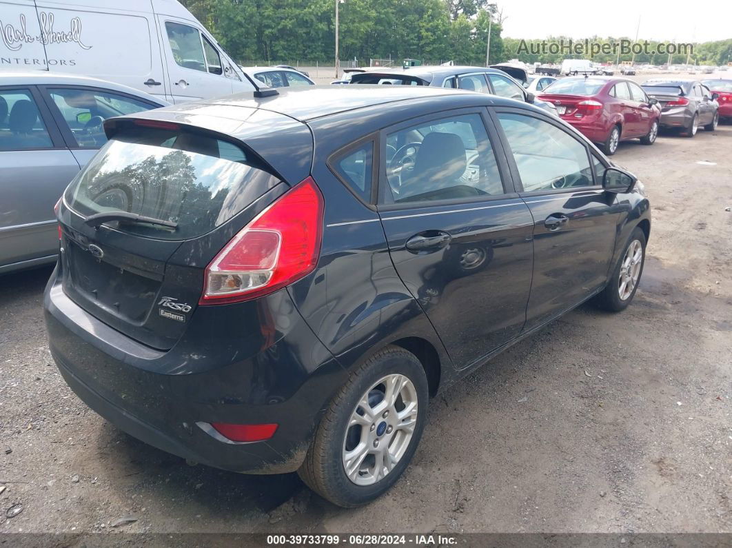 2015 Ford Fiesta Se Black vin: 3FADP4EJ9FM117724