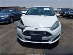 2015 Ford Fiesta Se White vin: 3FADP4EJ9FM199616