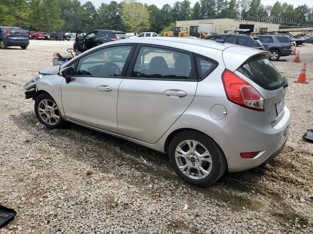 2015 Ford Fiesta Se Silver vin: 3FADP4EJ9FM211554