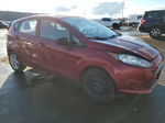 2016 Ford Fiesta Se Maroon vin: 3FADP4EJ9GM136825