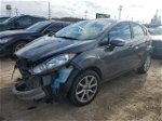 2017 Ford Fiesta Se Gray vin: 3FADP4EJ9HM102174