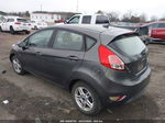 2017 Ford Fiesta Se Gray vin: 3FADP4EJ9HM130279