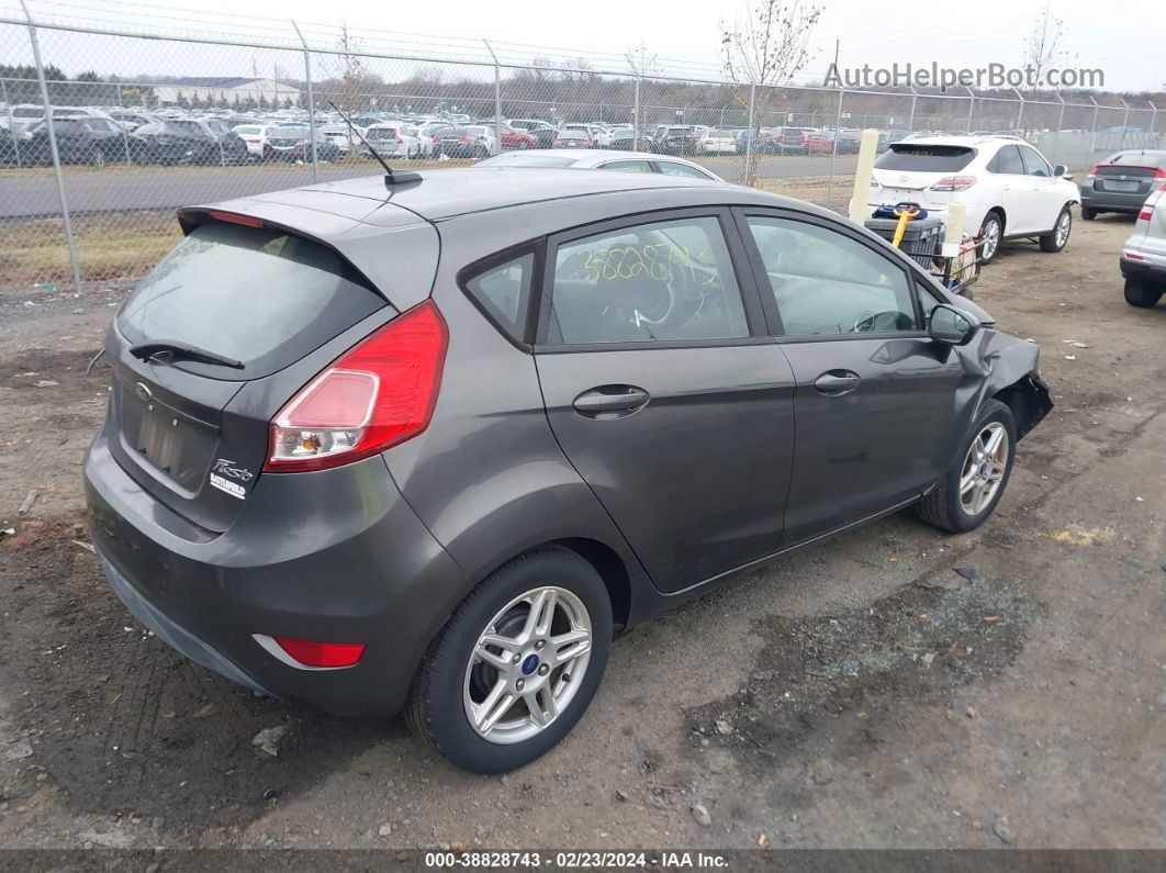 2017 Ford Fiesta Se Gray vin: 3FADP4EJ9HM130279