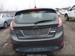 2017 Ford Fiesta Se Gray vin: 3FADP4EJ9HM130279