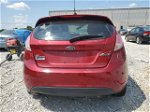 2017 Ford Fiesta Se Maroon vin: 3FADP4EJ9HM132629