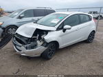 2019 Ford Fiesta Se White vin: 3FADP4EJ9KM113943