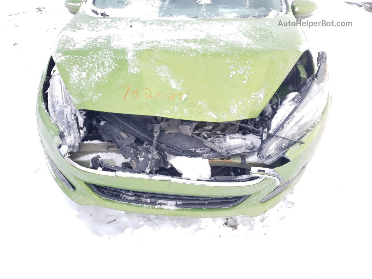 2019 Ford Fiesta Se Green vin: 3FADP4EJ9KM125221