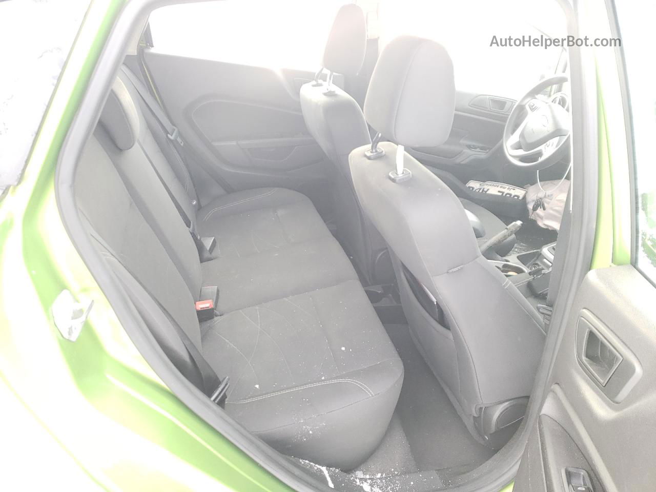 2019 Ford Fiesta Se Green vin: 3FADP4EJ9KM125221