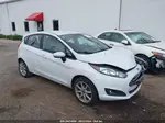 2019 Ford Fiesta Se White vin: 3FADP4EJ9KM136879