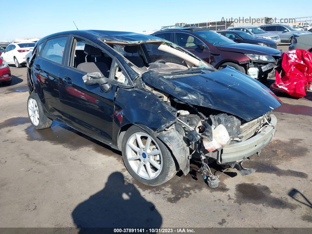 2019 Ford Fiesta Se Black vin: 3FADP4EJ9KM138034