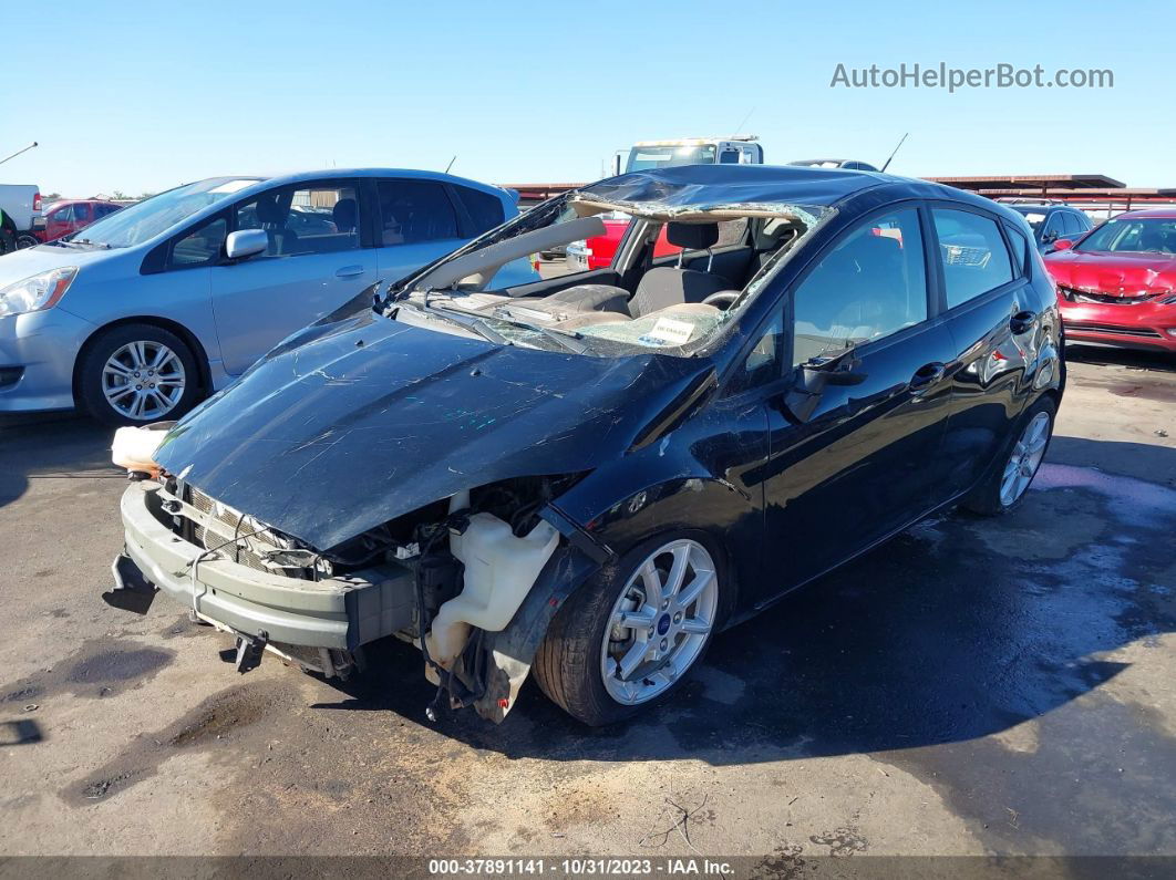 2019 Ford Fiesta Se Black vin: 3FADP4EJ9KM138034