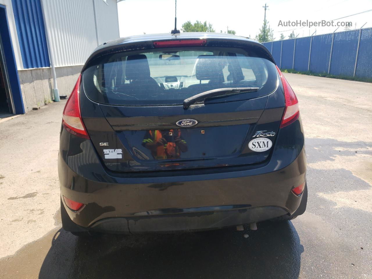 2011 Ford Fiesta Se Черный vin: 3FADP4EJXBM101686