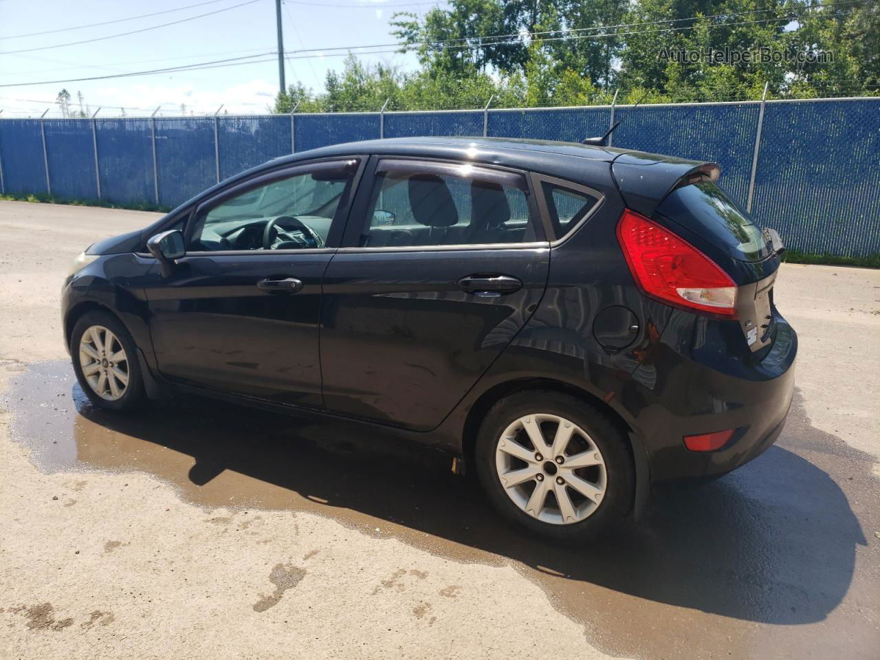 2011 Ford Fiesta Se Black vin: 3FADP4EJXBM101686