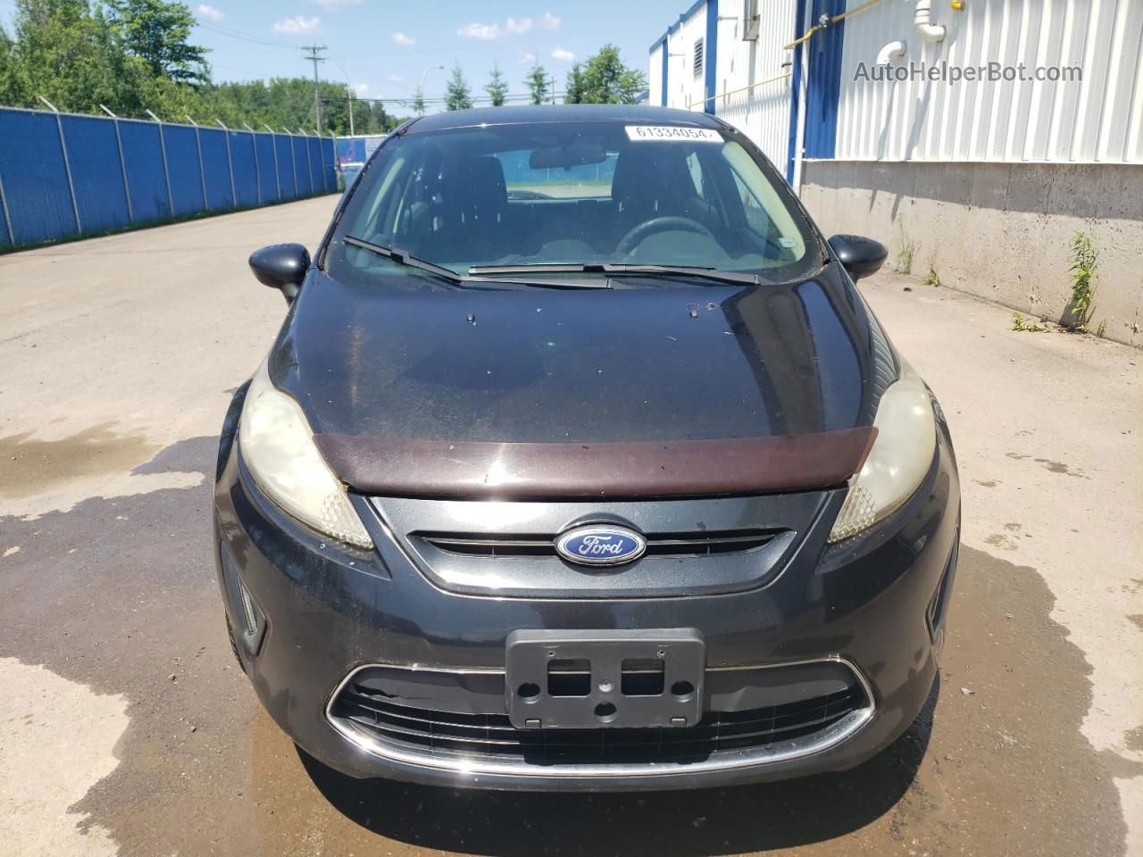 2011 Ford Fiesta Se Черный vin: 3FADP4EJXBM101686