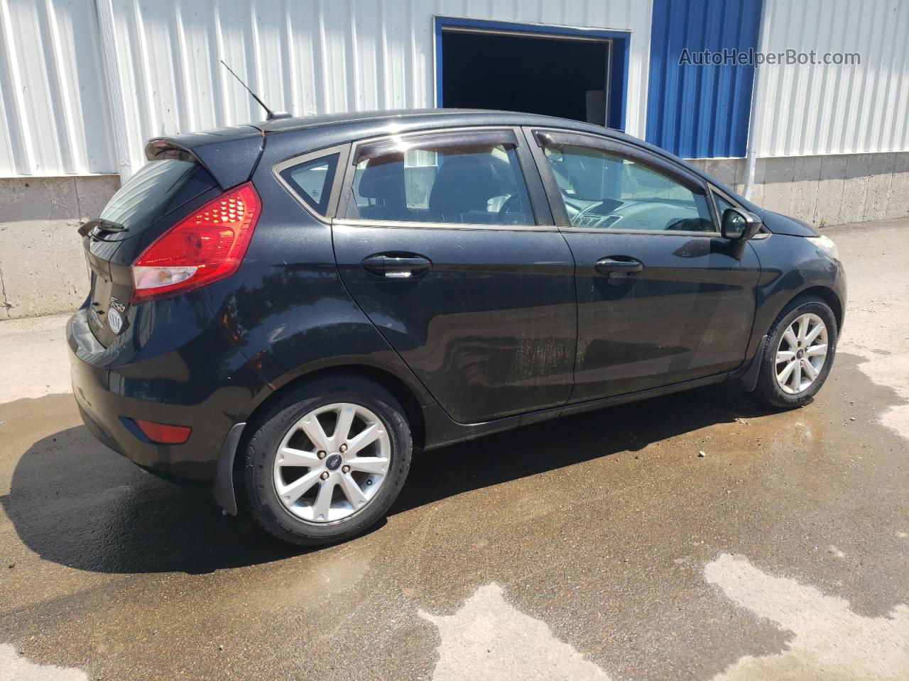 2011 Ford Fiesta Se Black vin: 3FADP4EJXBM101686