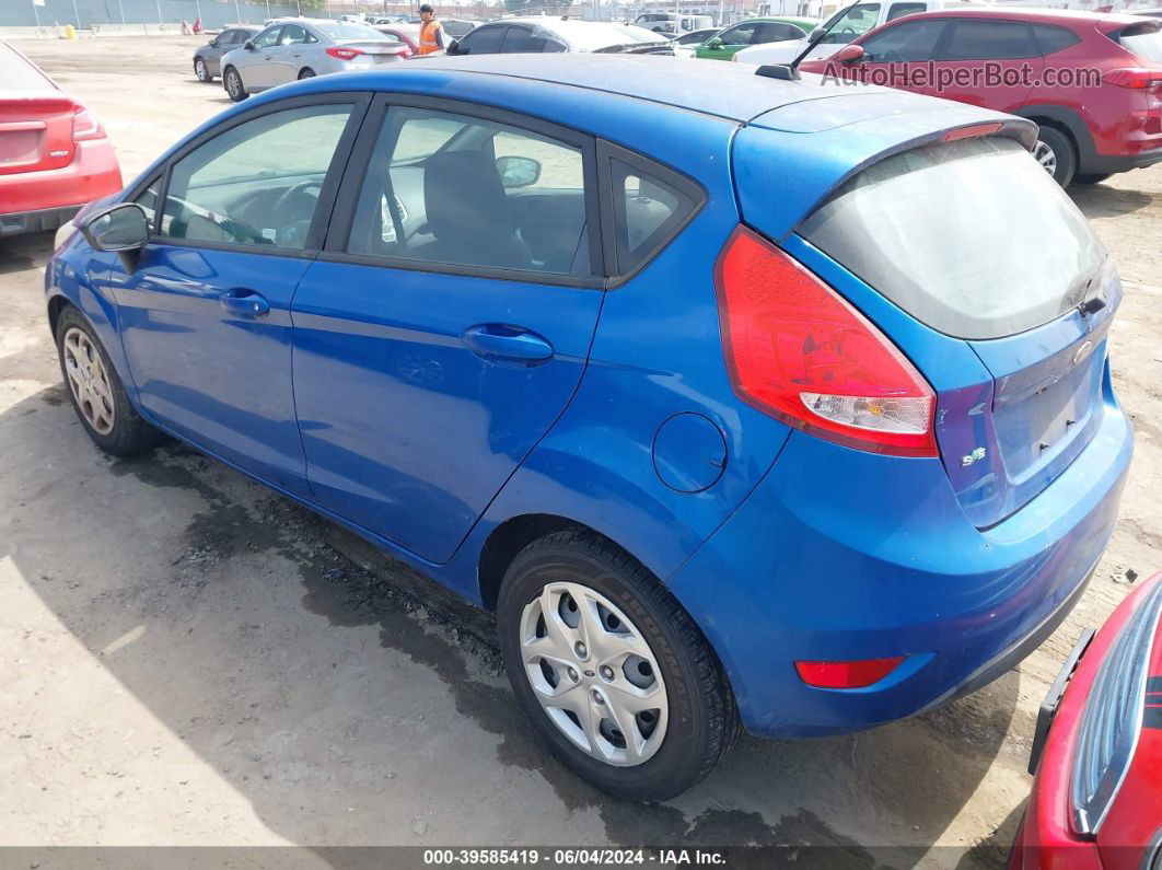 2011 Ford Fiesta Se Blue vin: 3FADP4EJXBM119315