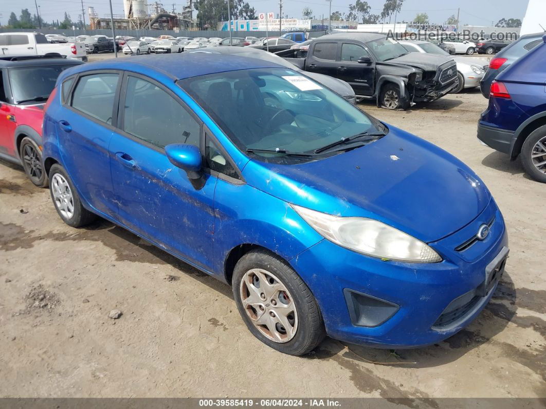 2011 Ford Fiesta Se Blue vin: 3FADP4EJXBM119315