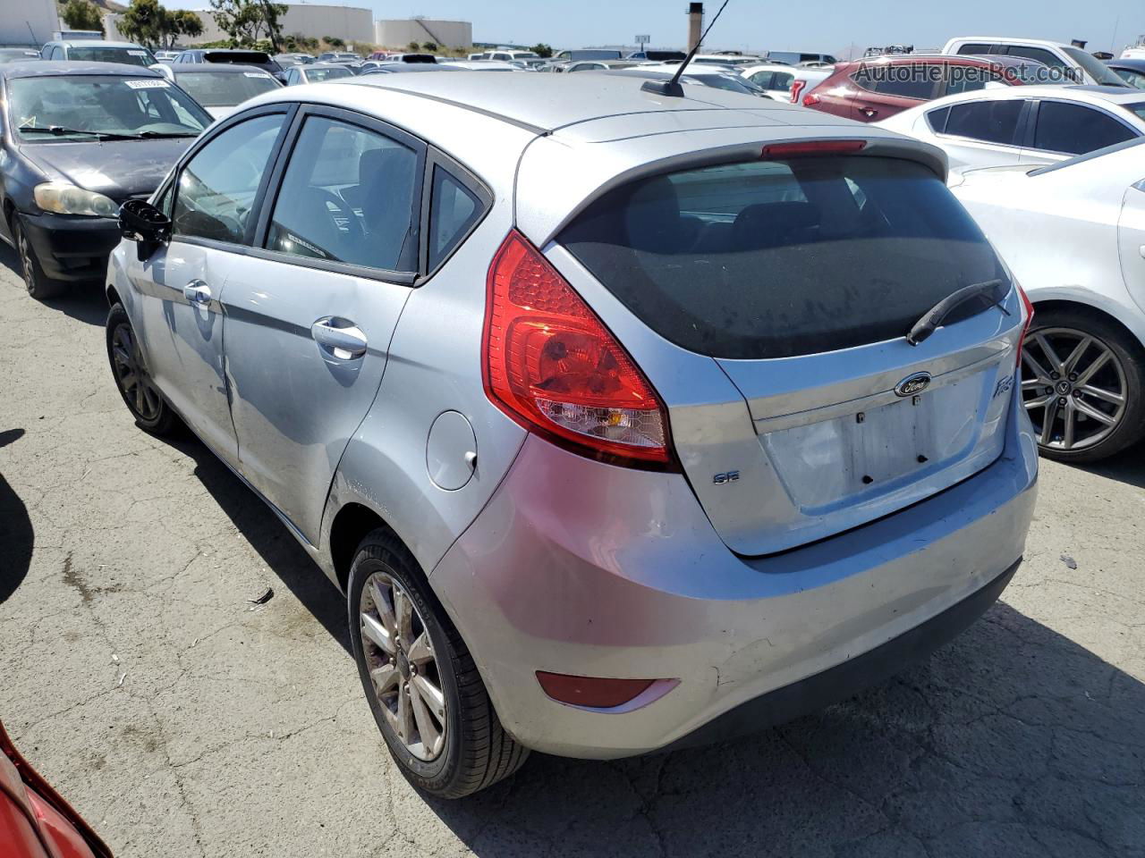 2011 Ford Fiesta Se Silver vin: 3FADP4EJXBM134784