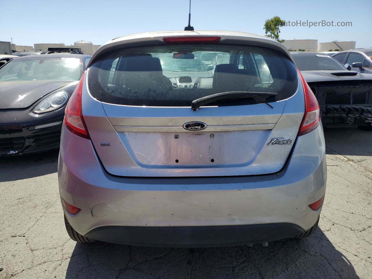 2011 Ford Fiesta Se Silver vin: 3FADP4EJXBM134784