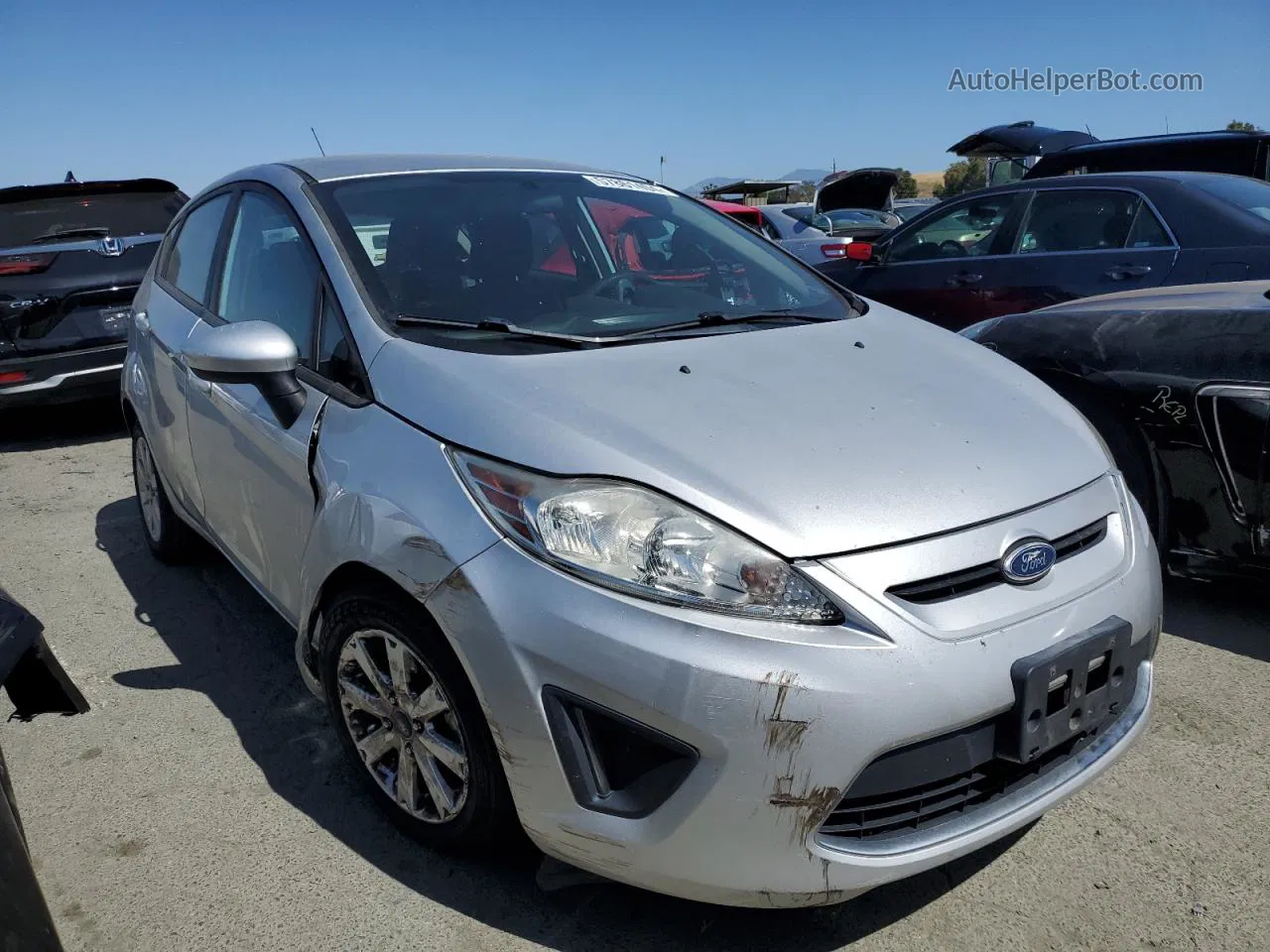 2011 Ford Fiesta Se Silver vin: 3FADP4EJXBM134784