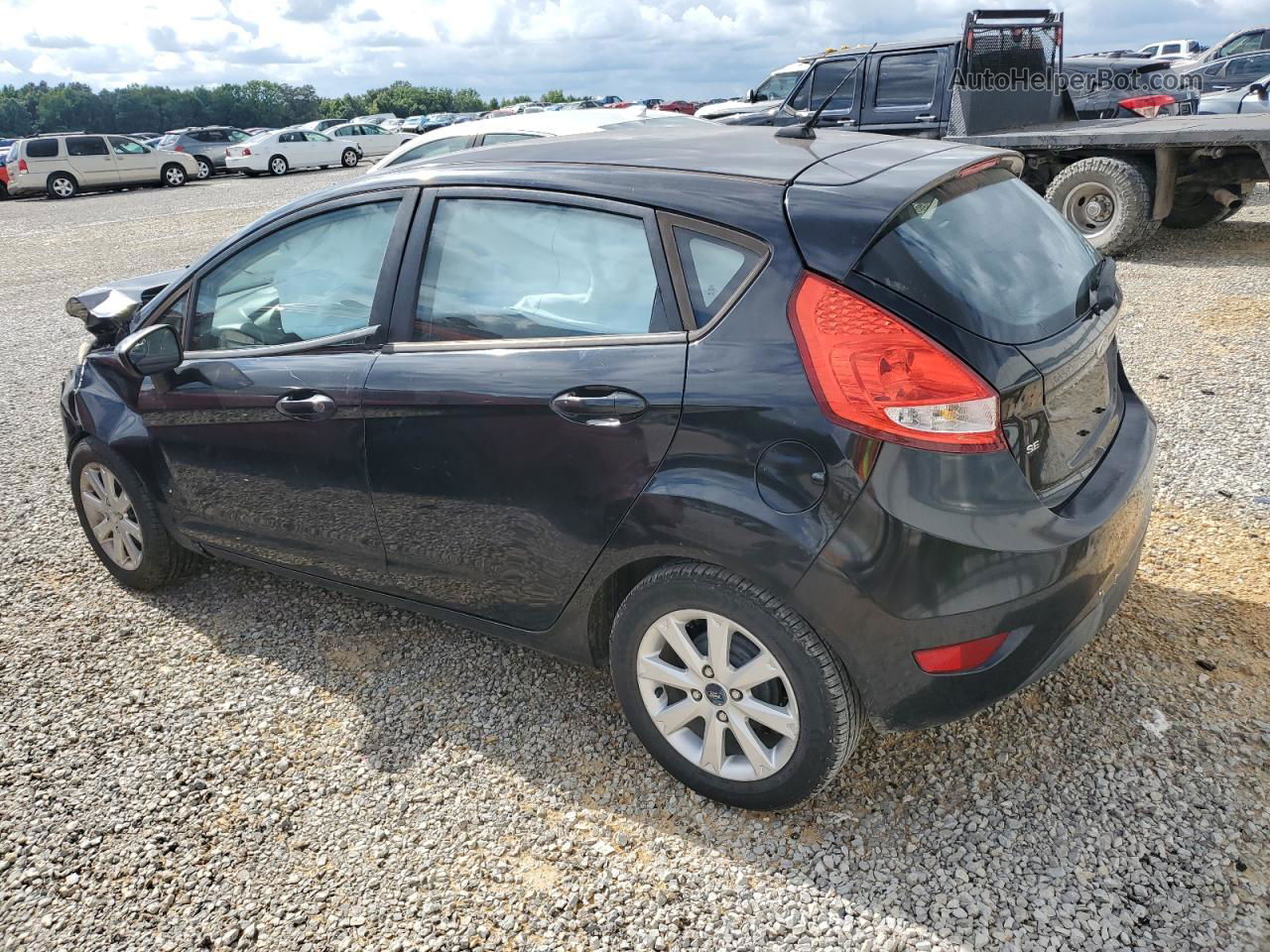 2011 Ford Fiesta Se Black vin: 3FADP4EJXBM140438