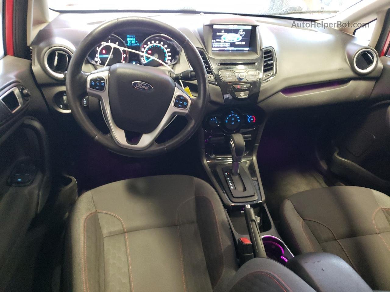 2015 Ford Fiesta Se Red vin: 3FADP4EJXFM106036