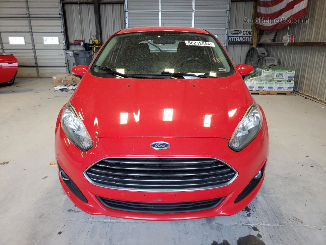 2015 Ford Fiesta Se Red vin: 3FADP4EJXFM106036