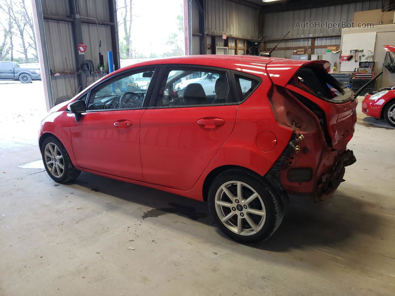 2015 Ford Fiesta Se Red vin: 3FADP4EJXFM106036