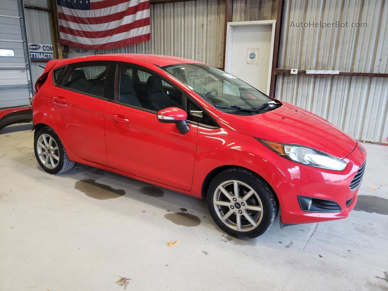 2015 Ford Fiesta Se Red vin: 3FADP4EJXFM106036