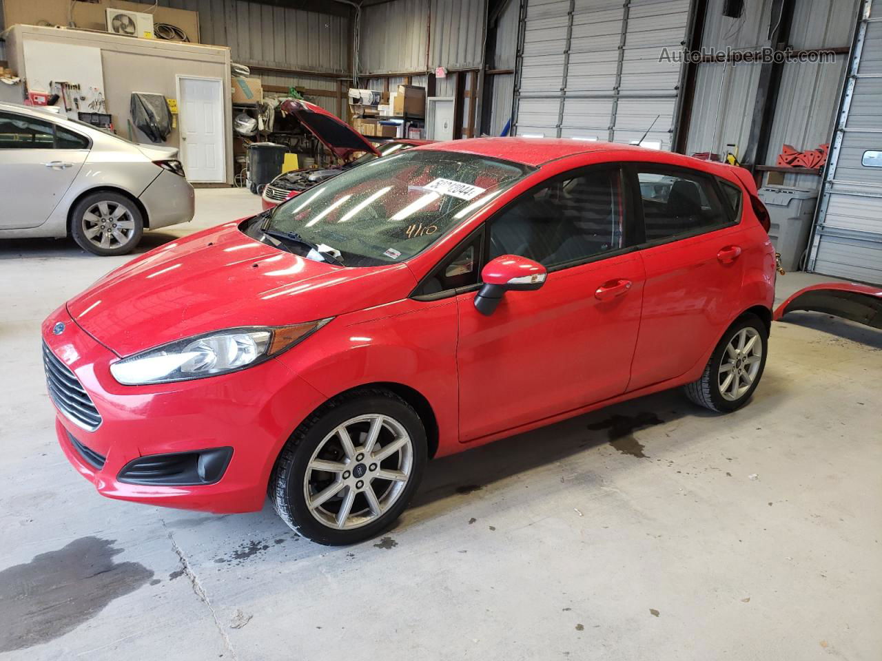 2015 Ford Fiesta Se Red vin: 3FADP4EJXFM106036