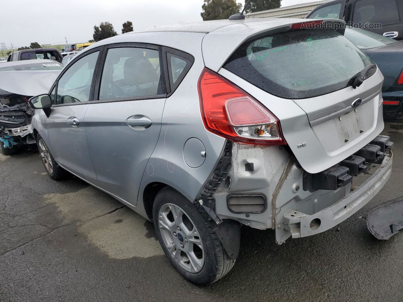 2015 Ford Fiesta Se Silver vin: 3FADP4EJXFM111432