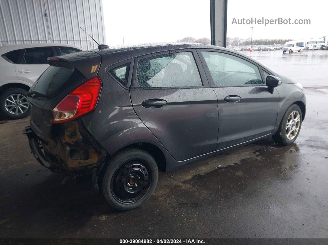 2015 Ford Fiesta Se Gray vin: 3FADP4EJXFM121183