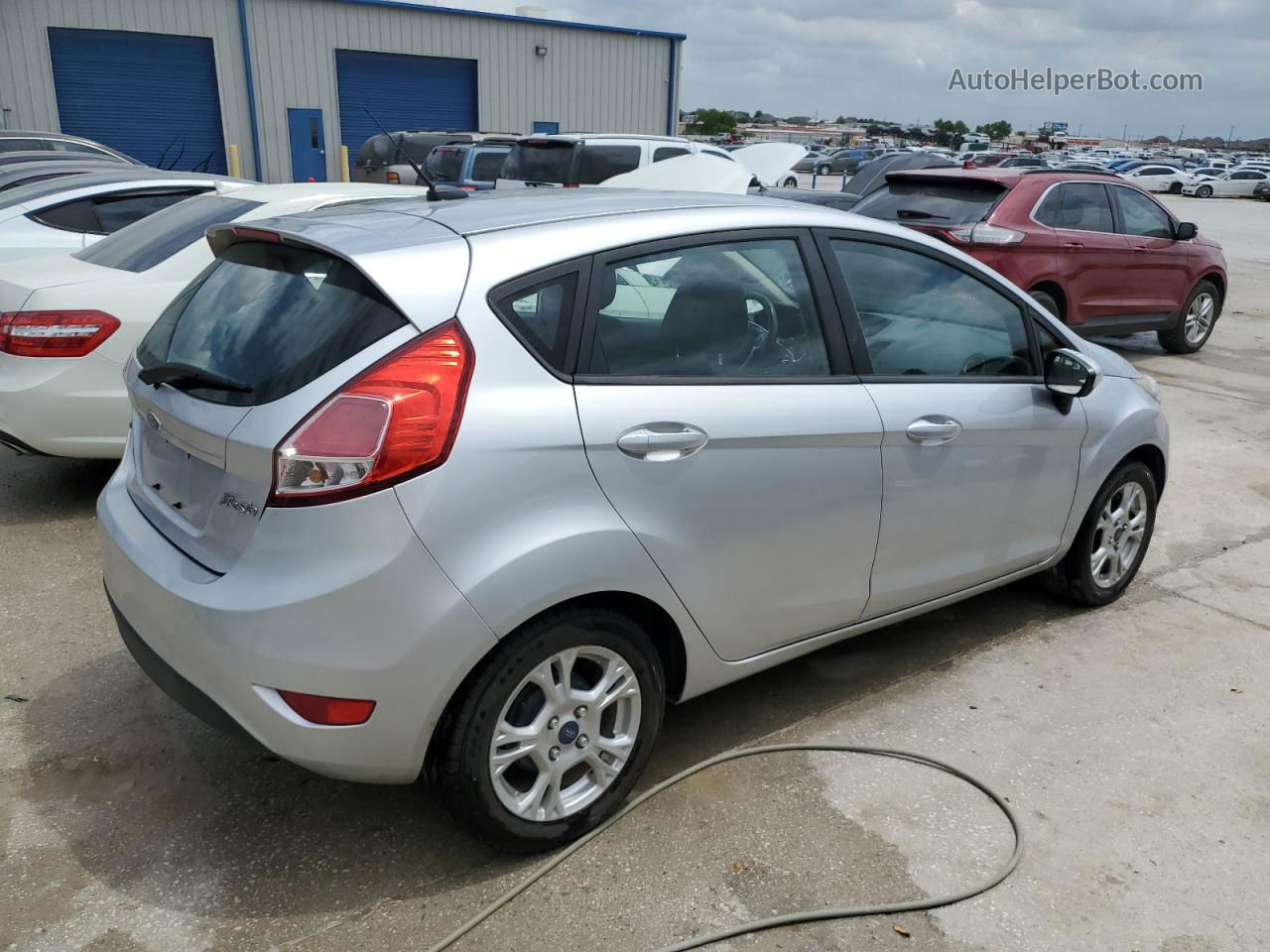 2015 Ford Fiesta Se Silver vin: 3FADP4EJXFM191234