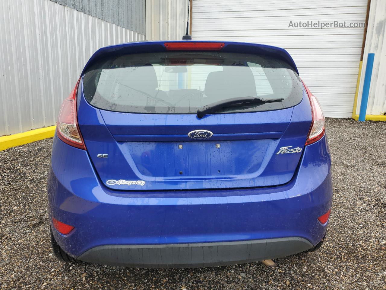 2015 Ford Fiesta Se Синий vin: 3FADP4EJXFM201003