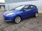 2015 Ford Fiesta Se Blue vin: 3FADP4EJXFM201003