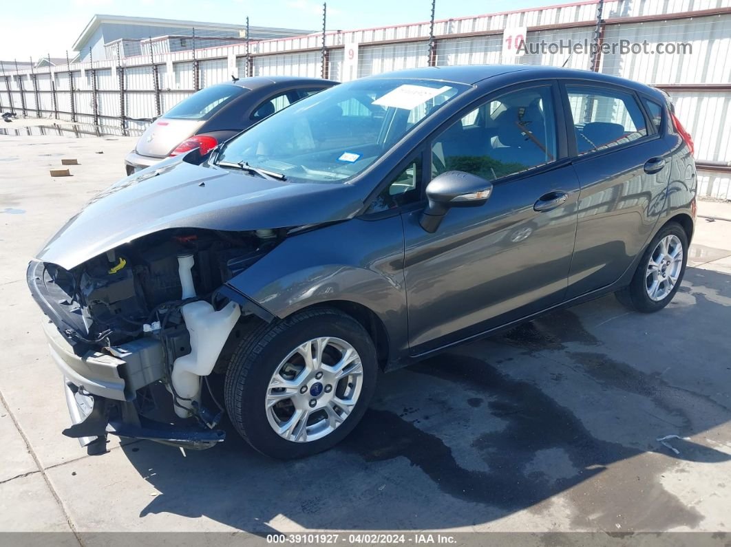 2015 Ford Fiesta Se Gray vin: 3FADP4EJXFM213961