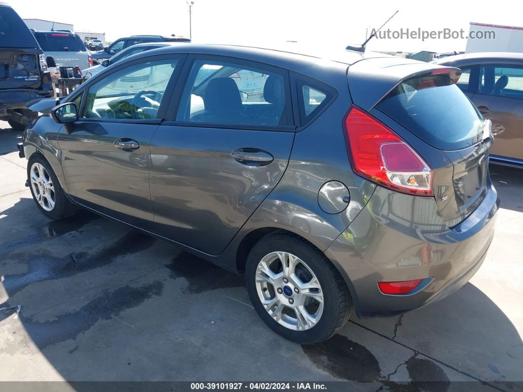 2015 Ford Fiesta Se Gray vin: 3FADP4EJXFM213961