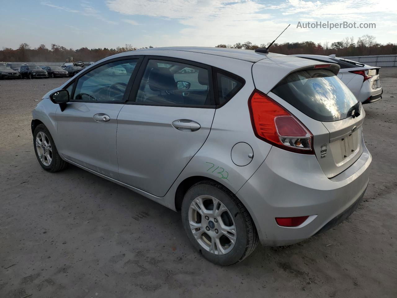 2015 Ford Fiesta Se Silver vin: 3FADP4EJXFM216181