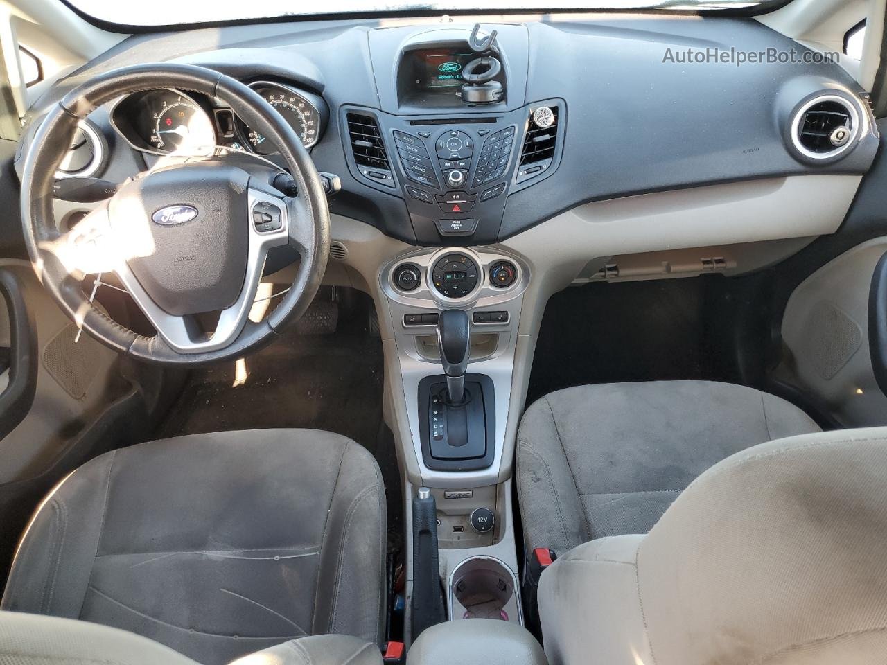 2015 Ford Fiesta Se Gray vin: 3FADP4EJXFM216827