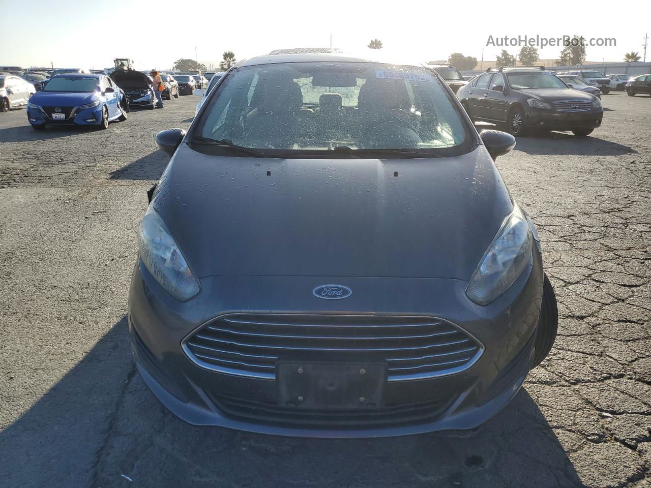 2015 Ford Fiesta Se Серый vin: 3FADP4EJXFM216827