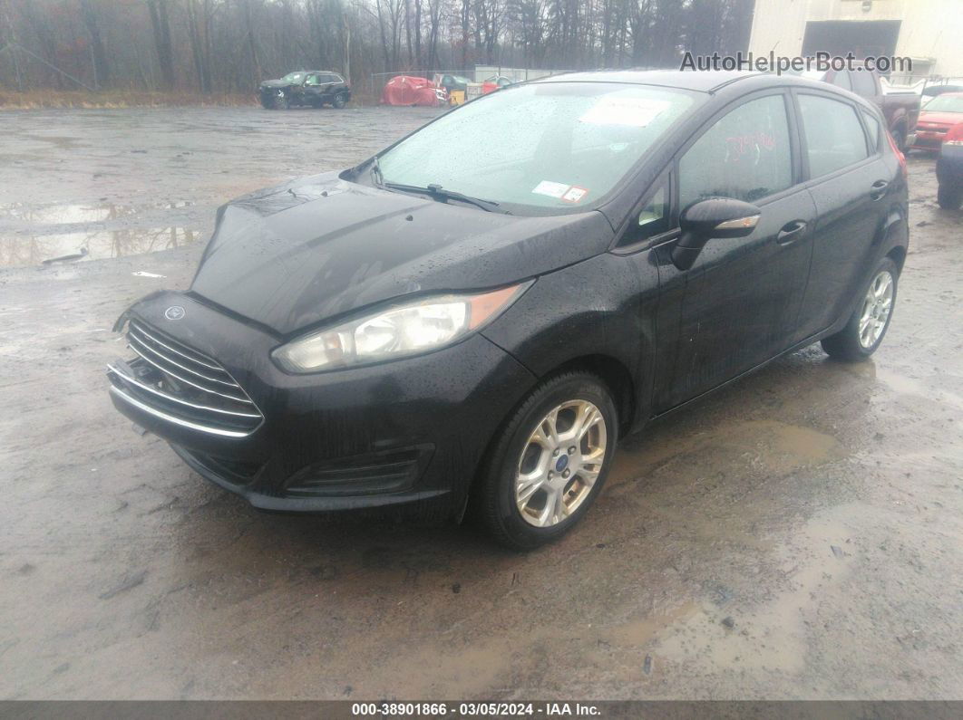 2016 Ford Fiesta Se Black vin: 3FADP4EJXGM150717