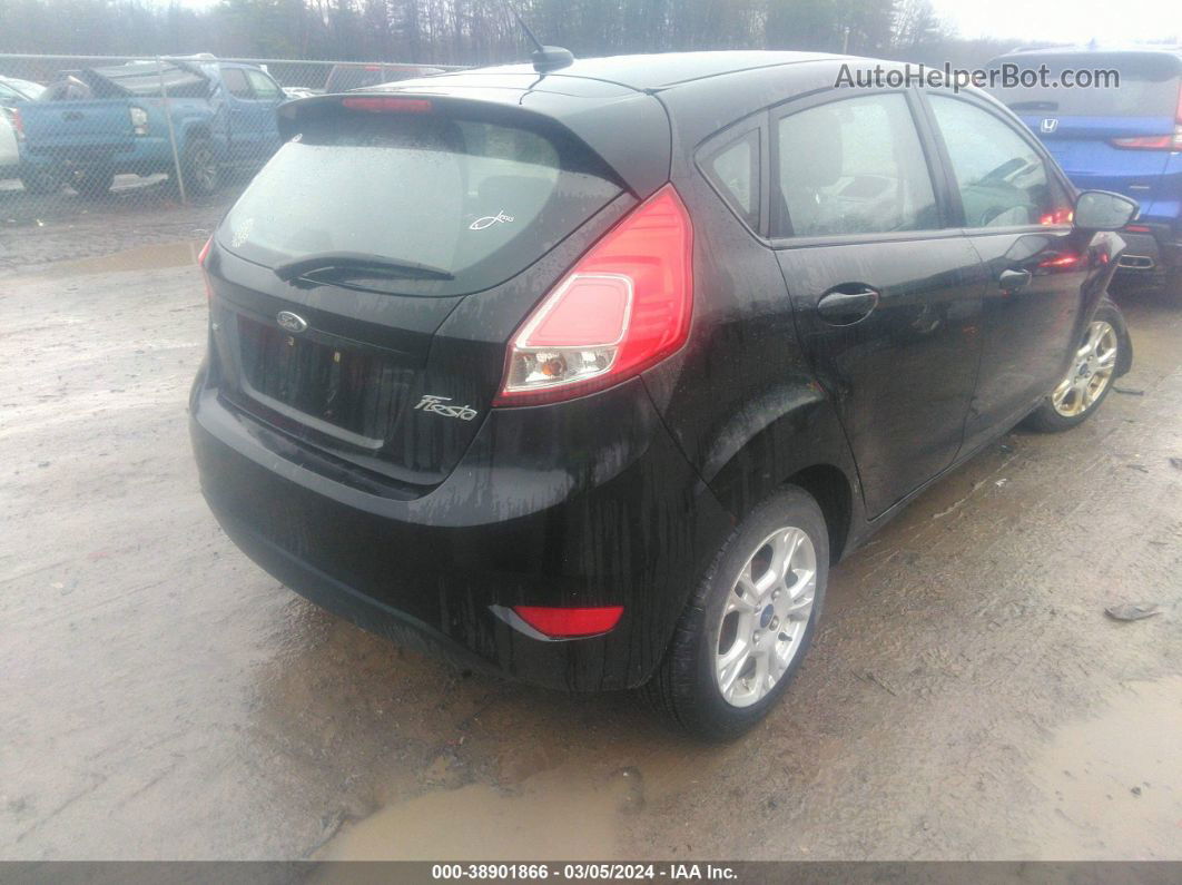 2016 Ford Fiesta Se Black vin: 3FADP4EJXGM150717