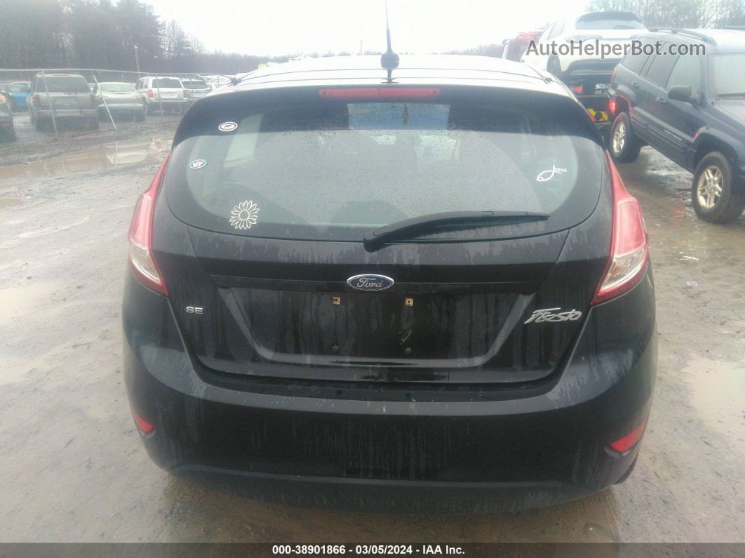 2016 Ford Fiesta Se Black vin: 3FADP4EJXGM150717