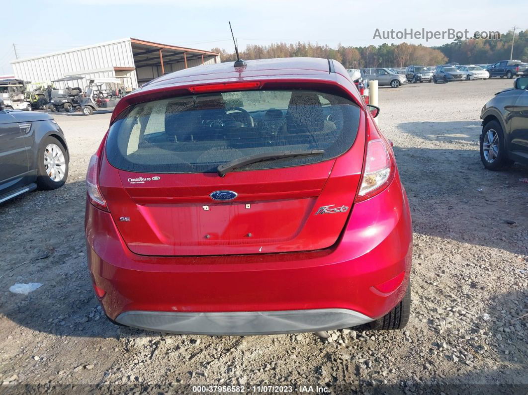 2017 Ford Fiesta Se Red vin: 3FADP4EJXHM116875