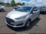 2017 Ford Fiesta Se Silver vin: 3FADP4EJXHM129304