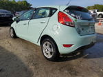 2017 Ford Fiesta Se Turquoise vin: 3FADP4EJXHM141016