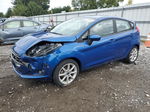 2019 Ford Fiesta Se Синий vin: 3FADP4EJXKM104295