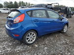 2019 Ford Fiesta Se Blue vin: 3FADP4EJXKM104295