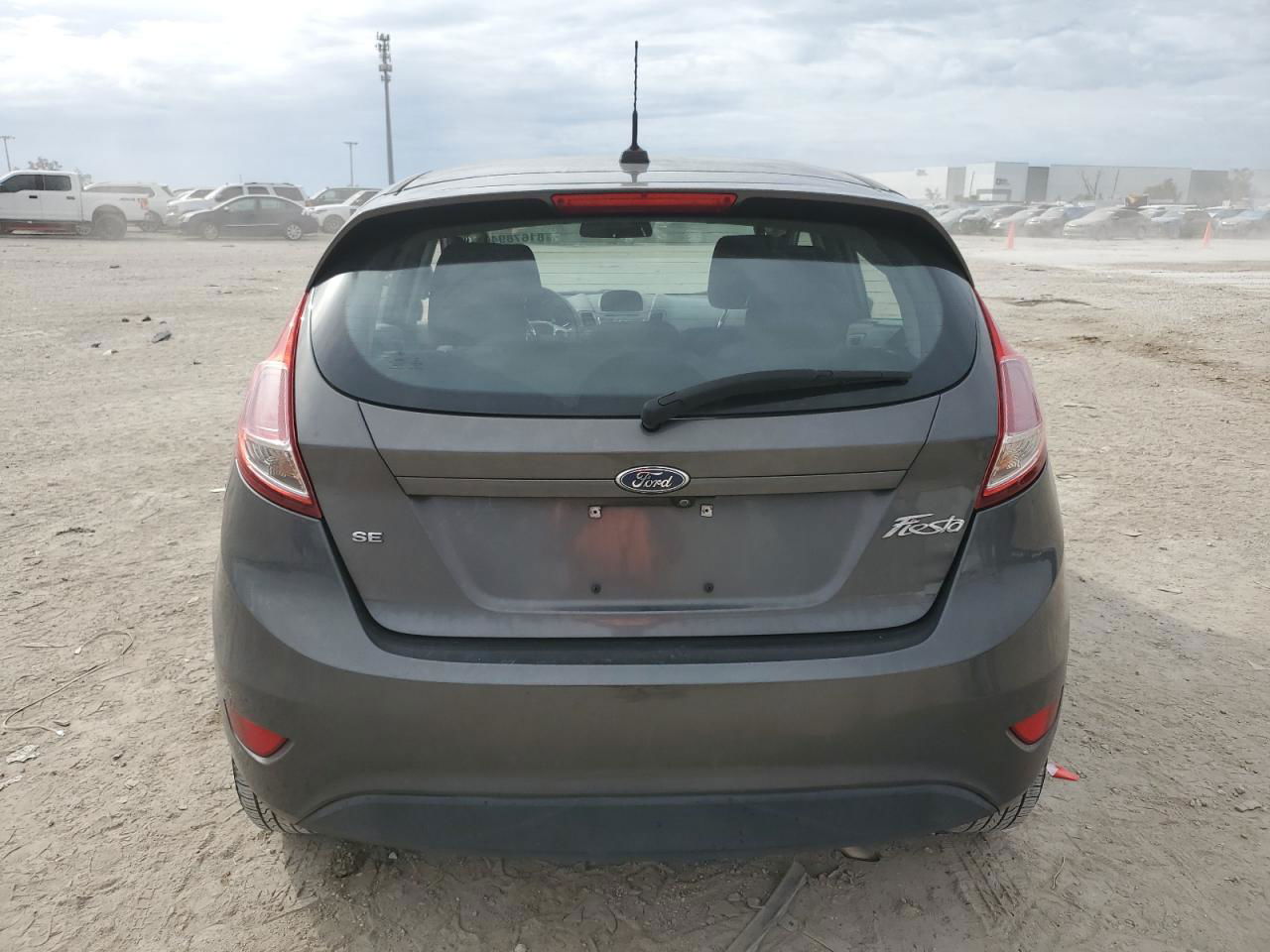 2019 Ford Fiesta Se Серый vin: 3FADP4EJXKM107598