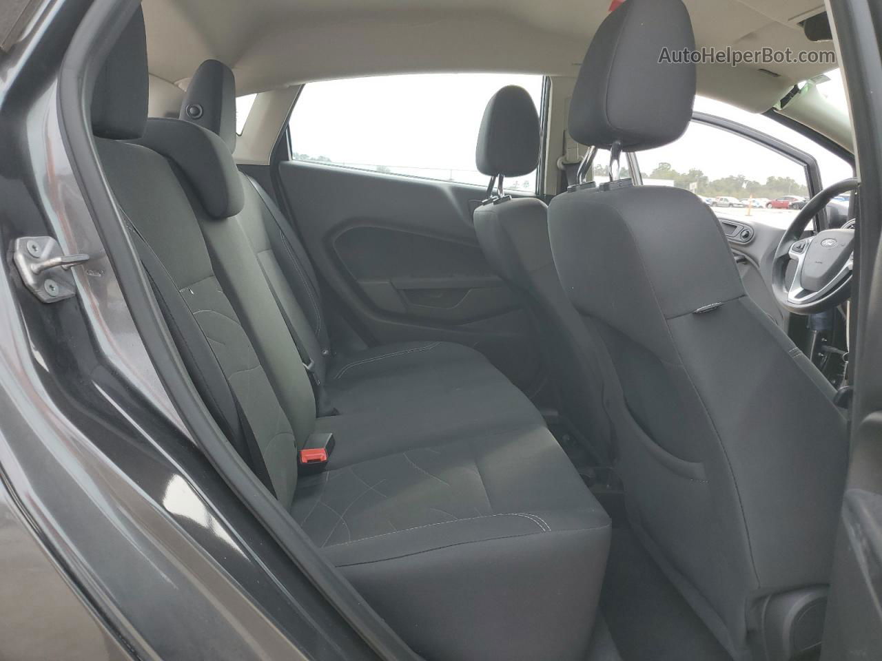 2019 Ford Fiesta Se Gray vin: 3FADP4EJXKM107598